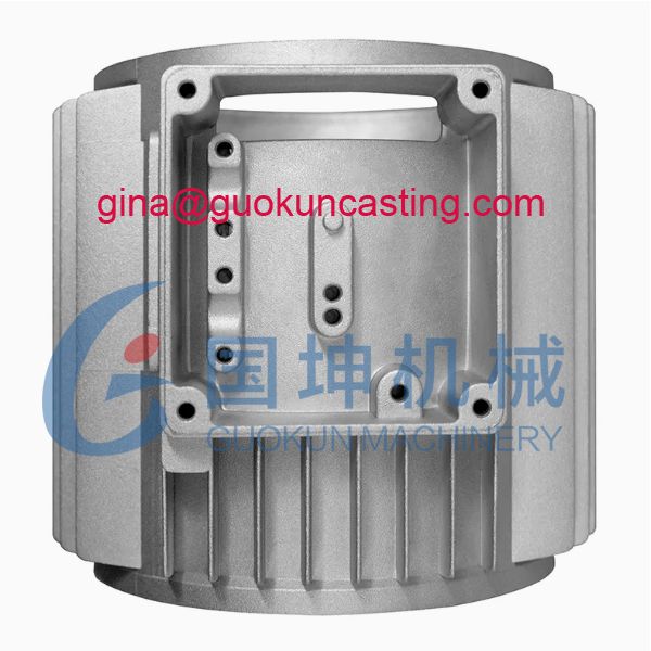 Aluminum die casting motor shell