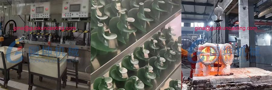 China investment casting pump parts company