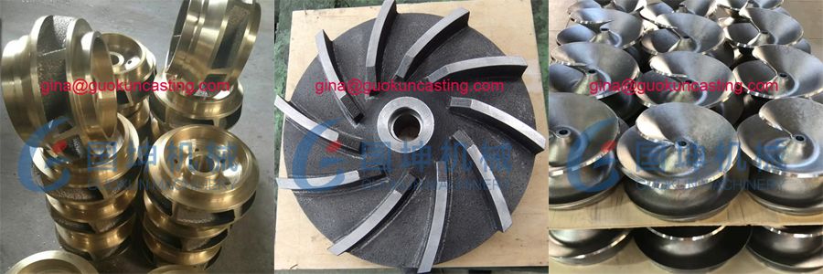 China casting pump impeller factory