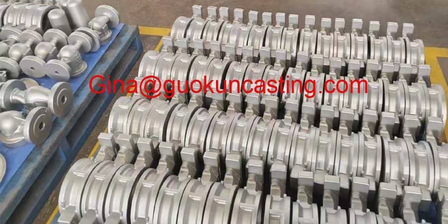 China valve casting factory