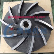 cast iron pump impeller