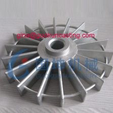 aluminum alloy gravity casting motor cooling fan blades