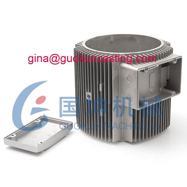 aluminum motor casing