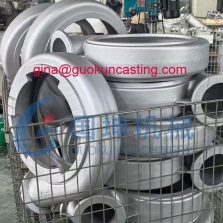 China gravity die casting aluminum alloy pump casing factory