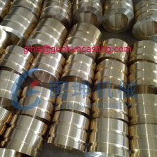 China alloy brass oil grooved bushing sleeve factory