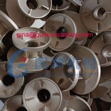 China bronze pump lost wax investment casting factory