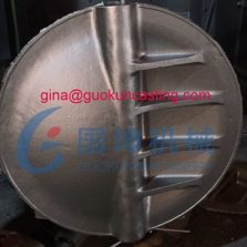 China sand casting stainless steel valve disc factory