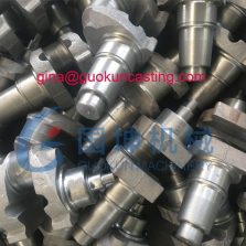 China sand casting ductile iron crankshaft manufacturer