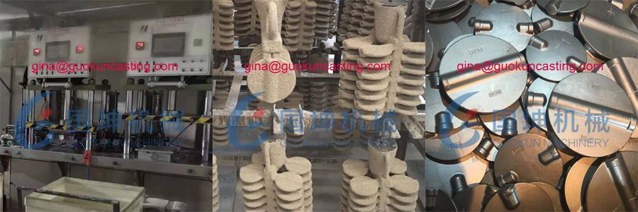 China investment casting valve disc factory