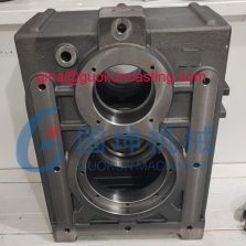 China sand casting ductile iron gearbox housing factory