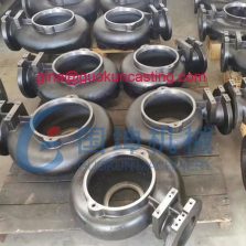 China sand casting ductile iron turbine housing manufacturer