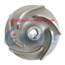 China lost wax investment casting duplex stainless steel pump impeller manufacturer