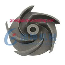 China investment casting mild steel pump impeller factory