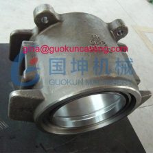 China sand casting cast iron railway casting components manufacturer