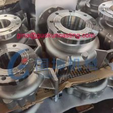 stainless steel centrifugal pump body China investment casting factory