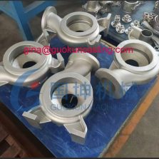 China stainless steel body casting foundry