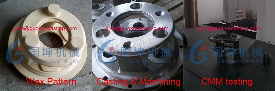 steel casting tractor cover