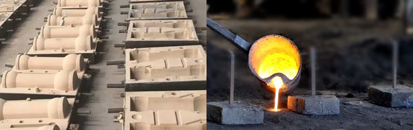 clay sand casting